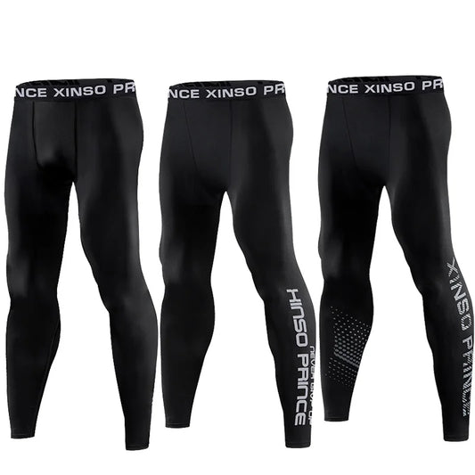 Men's Gym Compression Pants Quick Dry Fit